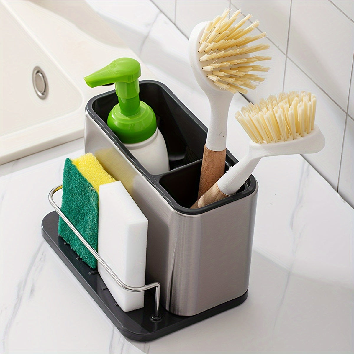 Stainless Steel Sink Organizer