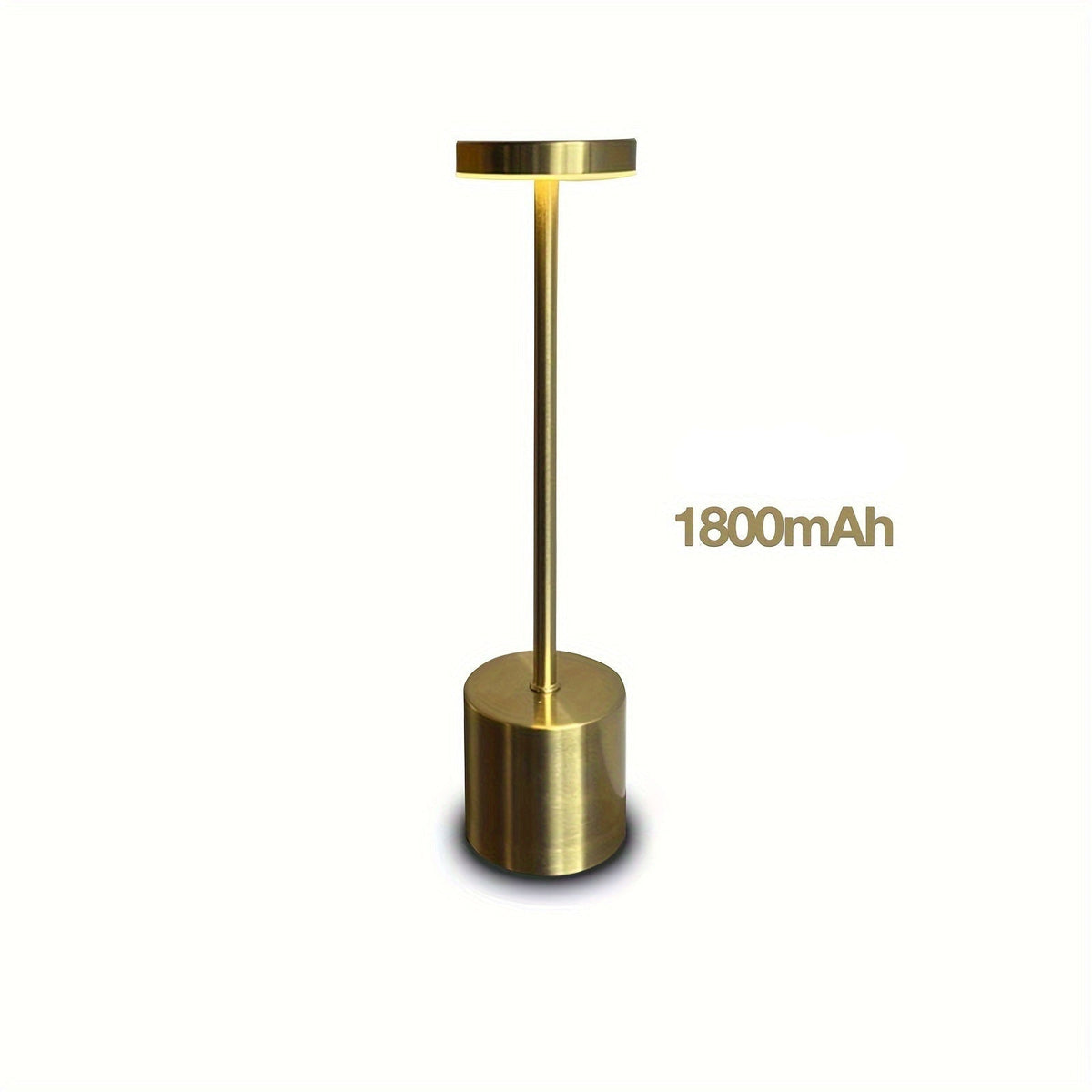 Luminária de Mesa 3 Cores LED Touch Dimerizável