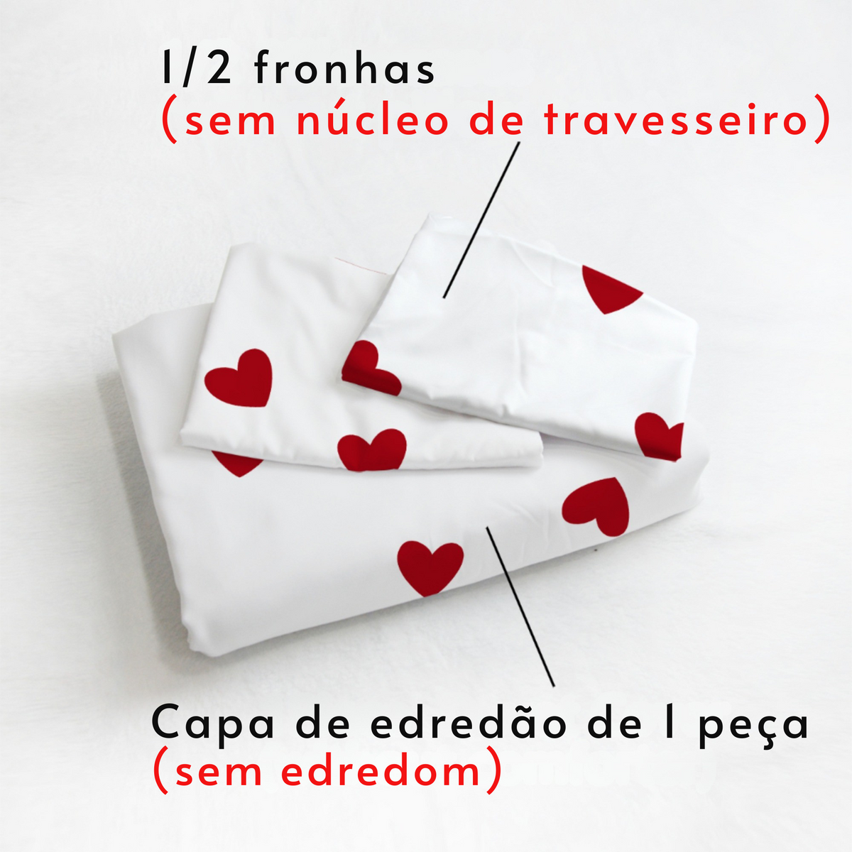 Jogo de Cama Amor Puro