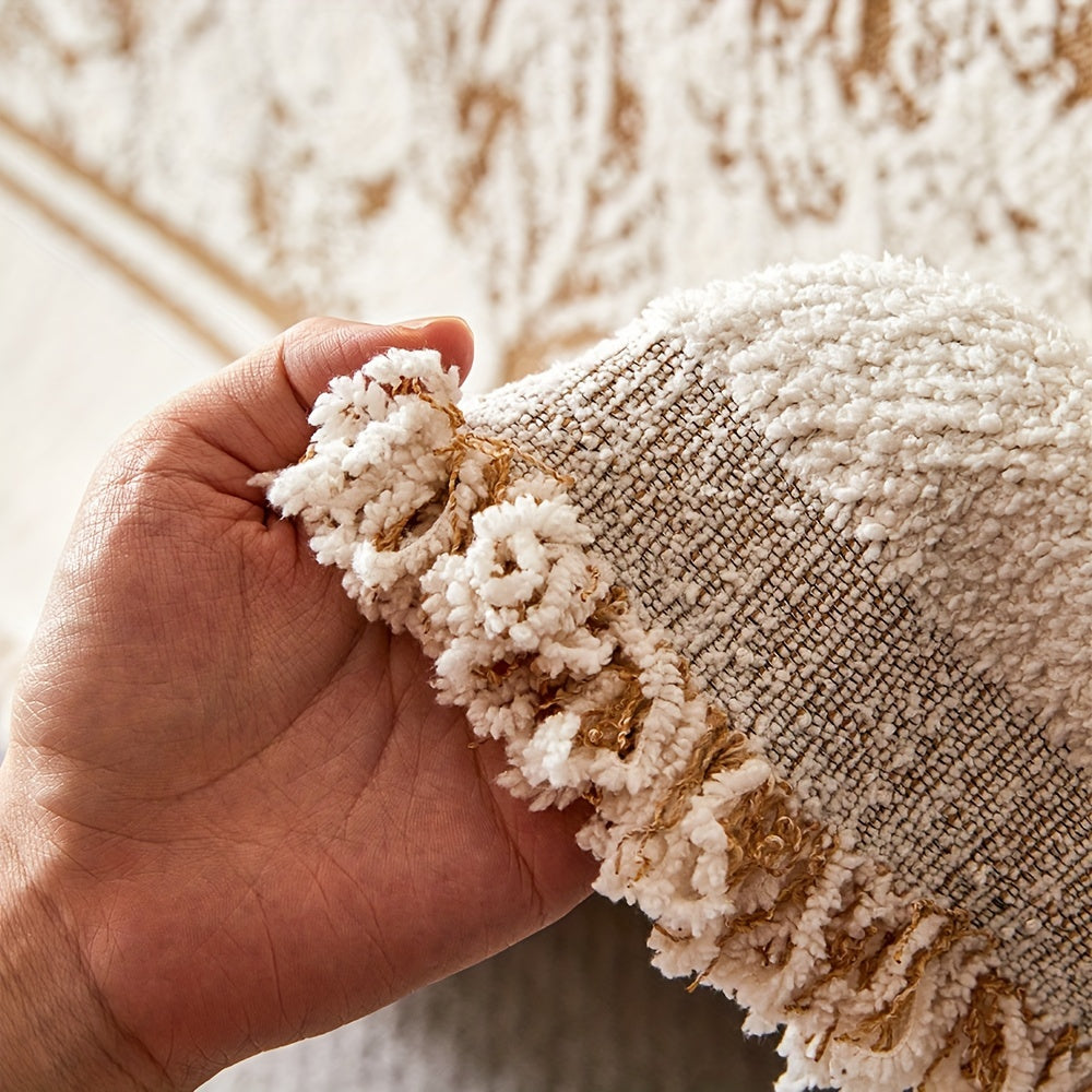 Capa de Sofá Boho Jacquard Chenille