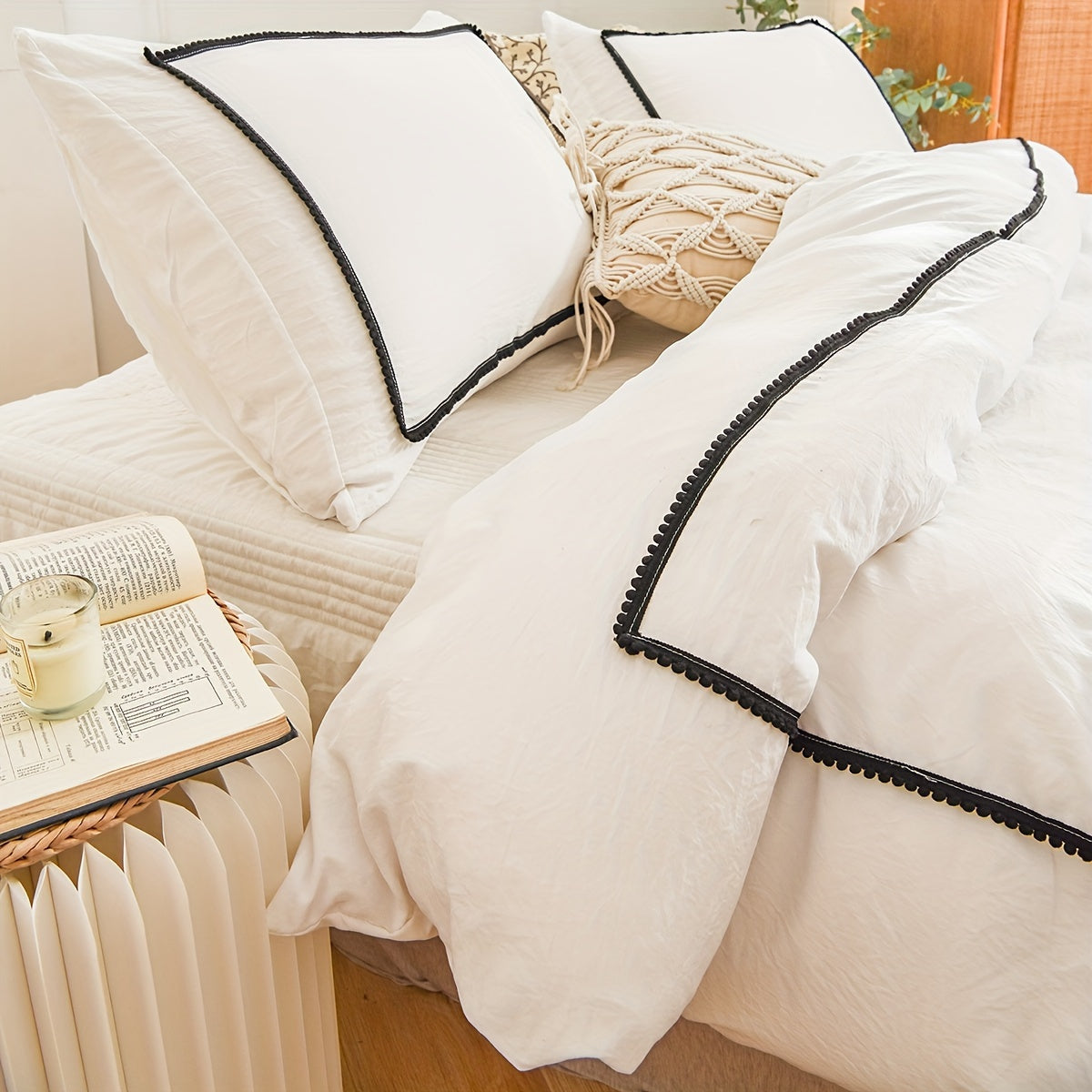 Jogo de Cama Boho Elegante 3 Peças