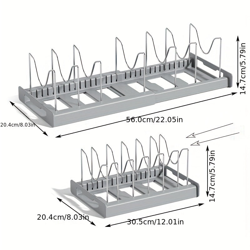 Adjustable Organizer with Expandable Stand