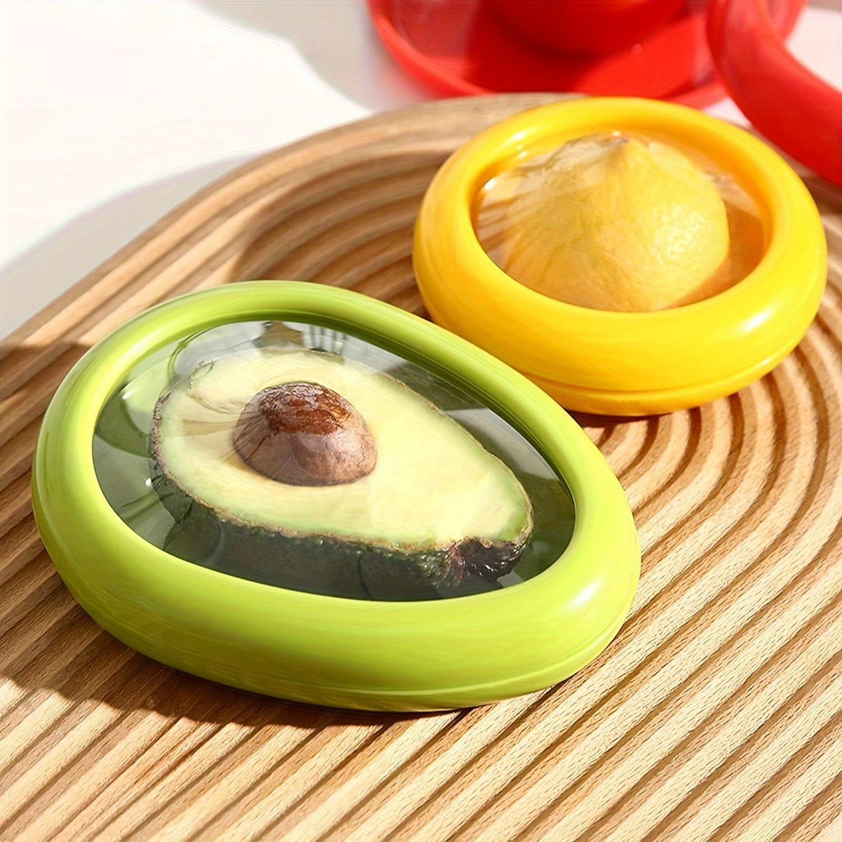 Conjunto de Potes Flip-Top Herméticos de Silicone
