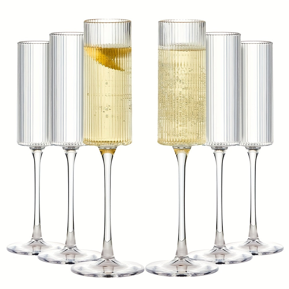 Conjunto de Taças de Champagne Inquebráveis 162ml