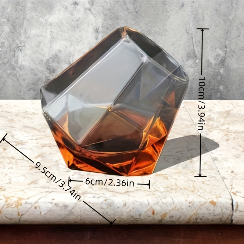 Copo de Whisky Inclinável 50° Design Anti-Queda