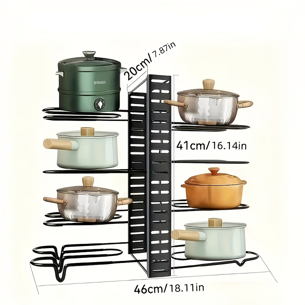 8-Tier Pot Organizer