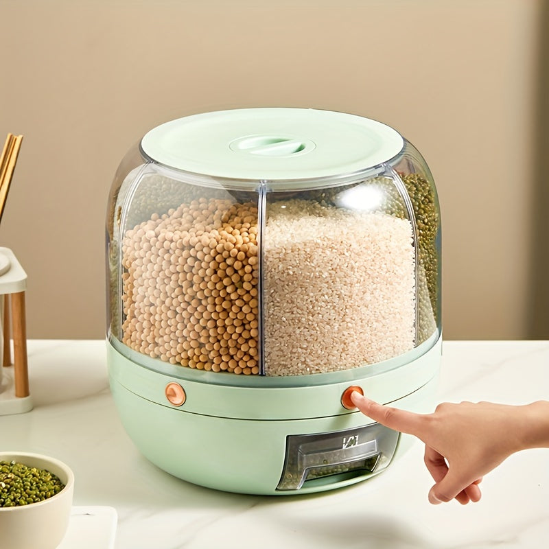 Rotating Grain Storage Dispenser