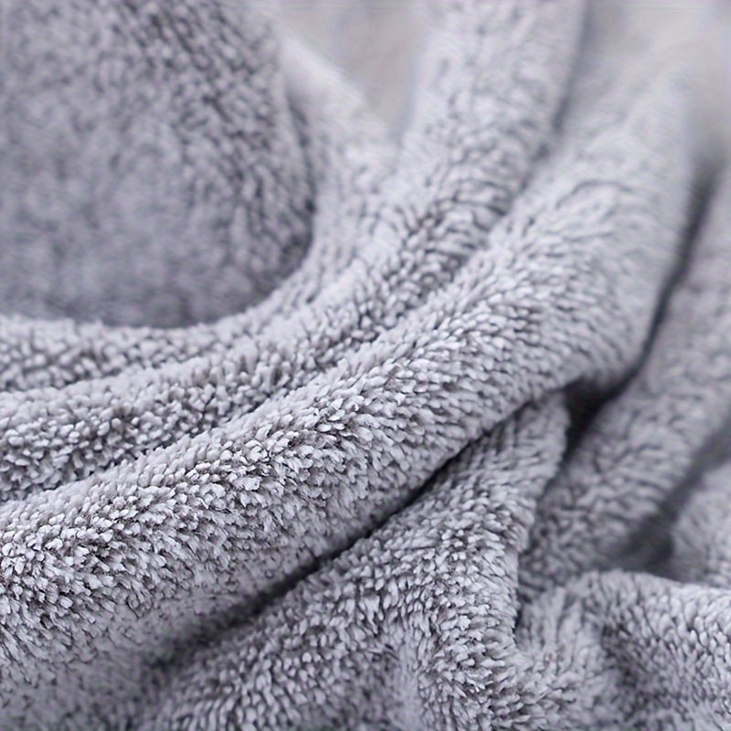 Conjunto de Toalhas de Banho em Coral Fleece
