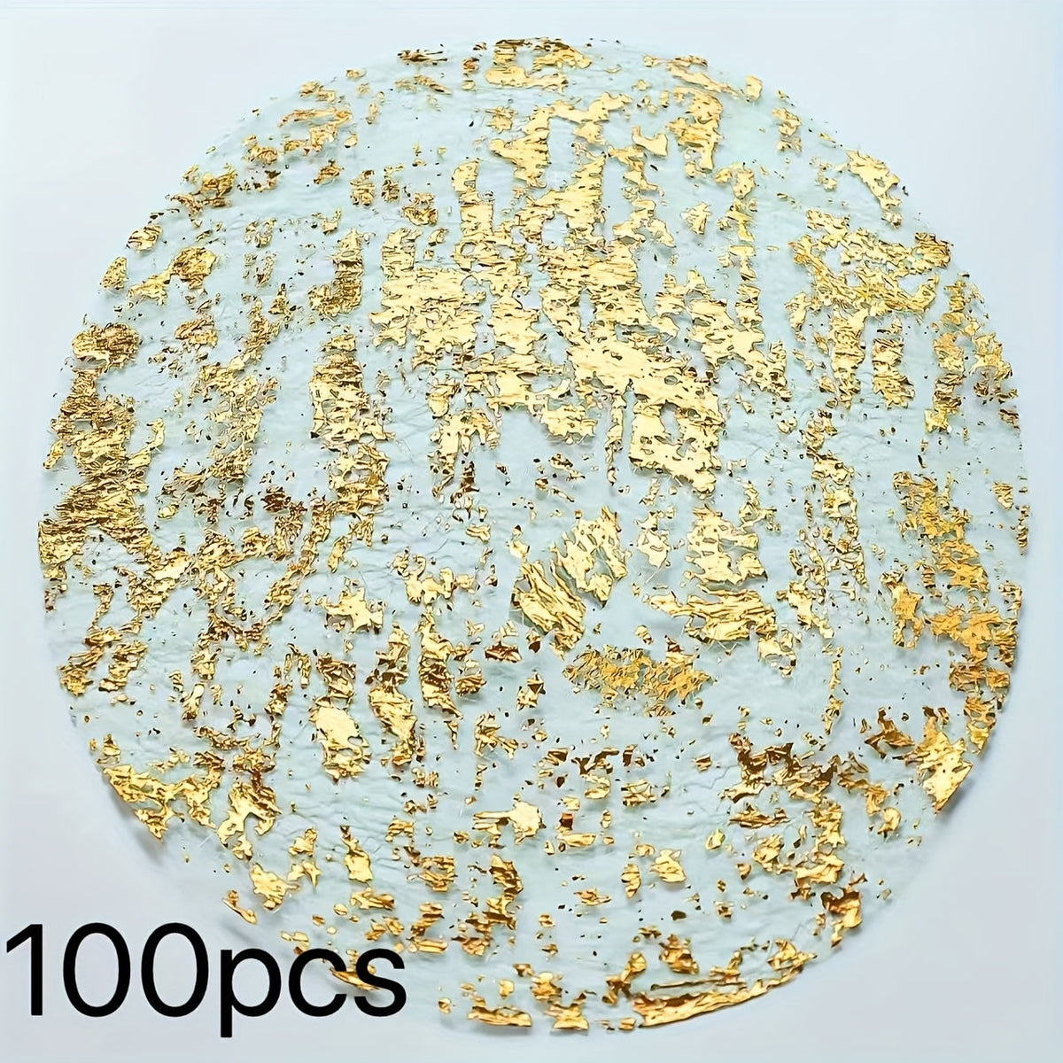 Jogo de Mesa Descartável em Malha Dourado Luxo
