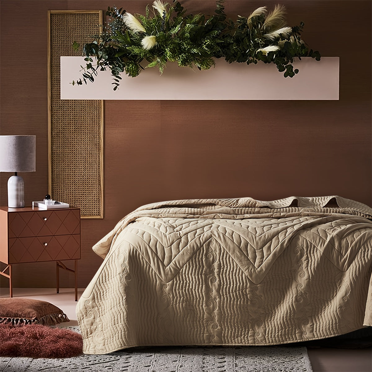 Jogo de Cama Ondas de Conforto Europeu