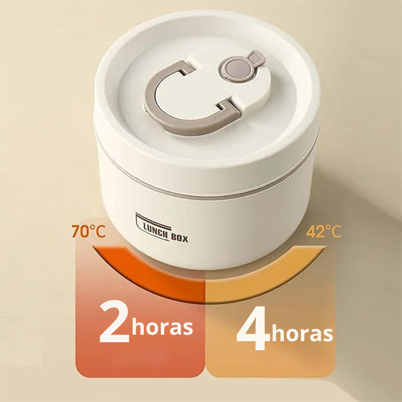3-in-1 Stainless Steel Stackable Thermal Lunch Box with Insulated Bag