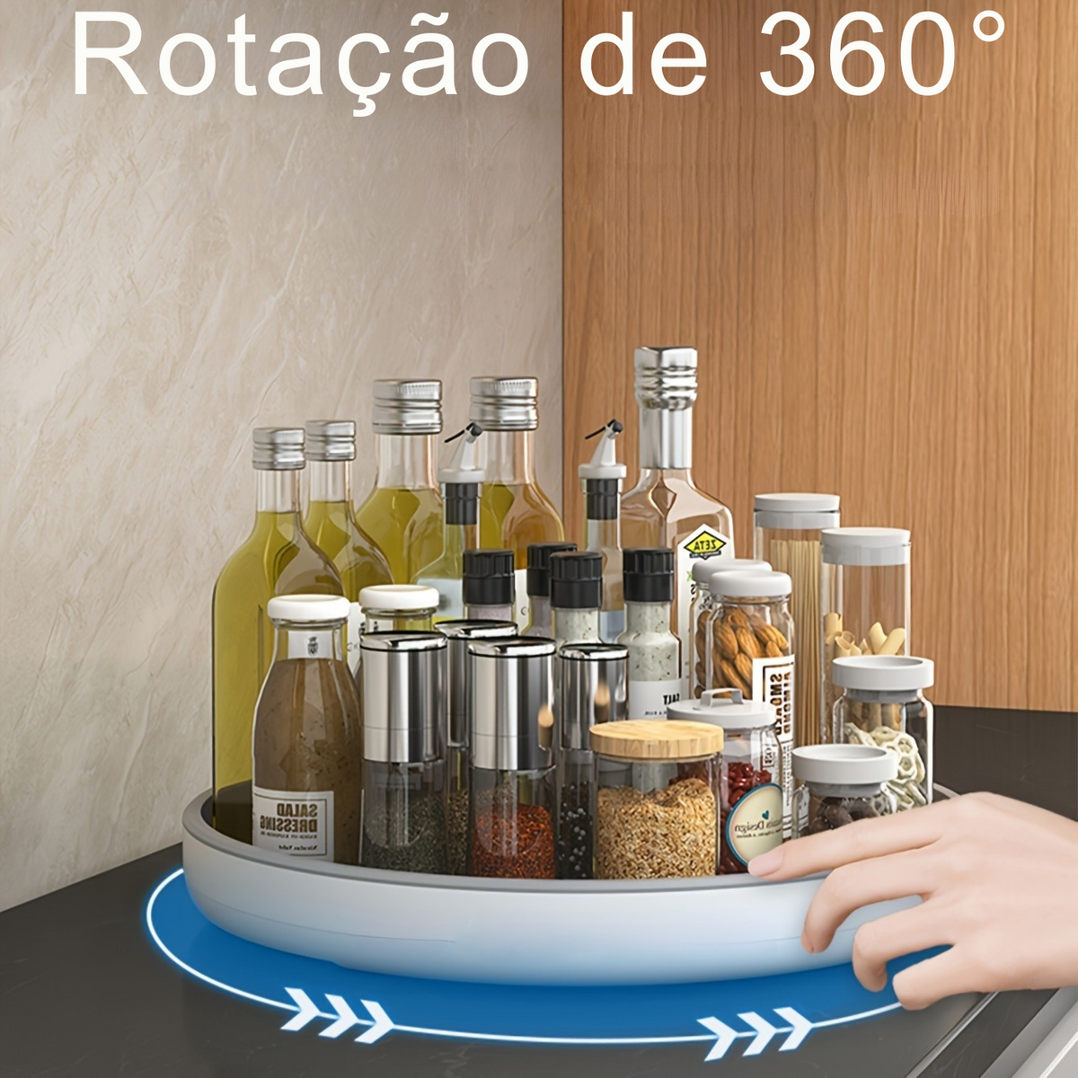 360° Rotating Multifunctional Spice Rack