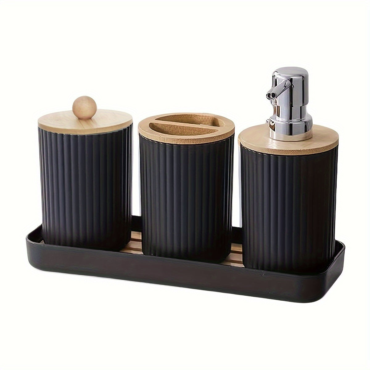 Kit Organizador de Banheiro Elegante