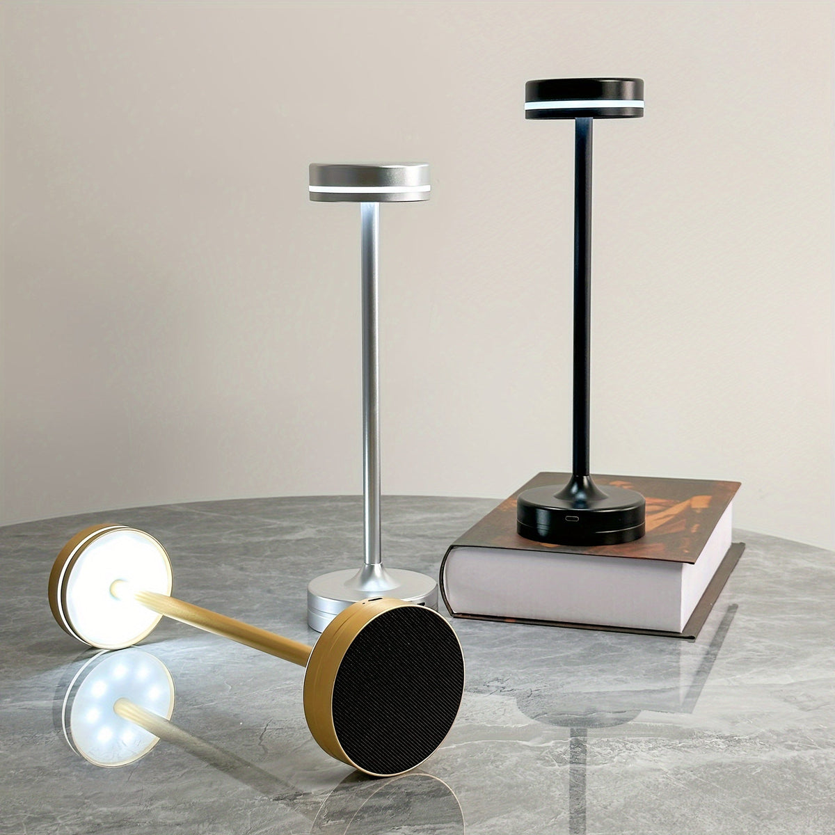 Luminária de Mesa Touch Iluminação 3 Cores