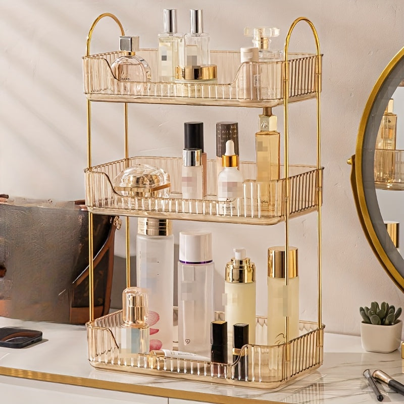 Luxurious Nordic Multi-Level Bathroom Organizer