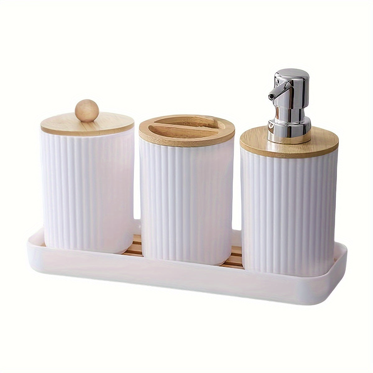 Kit Organizador de Banheiro Elegante