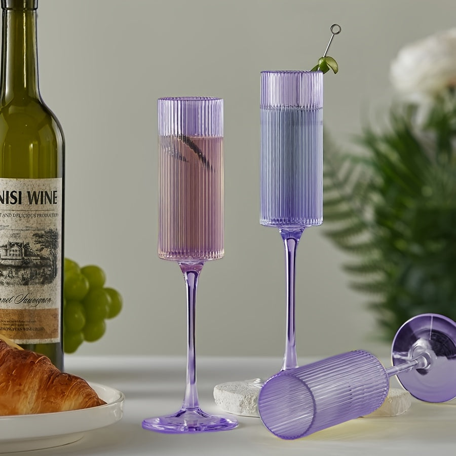 Conjunto de Taças de Champagne Inquebráveis 162ml