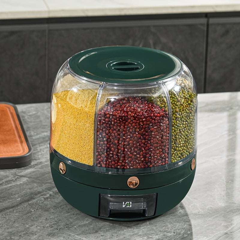 Rotating Grain Storage Dispenser