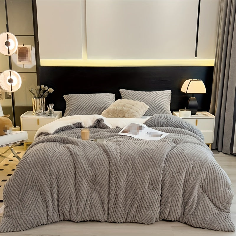 Edredom Plush Minimalista Taffetá