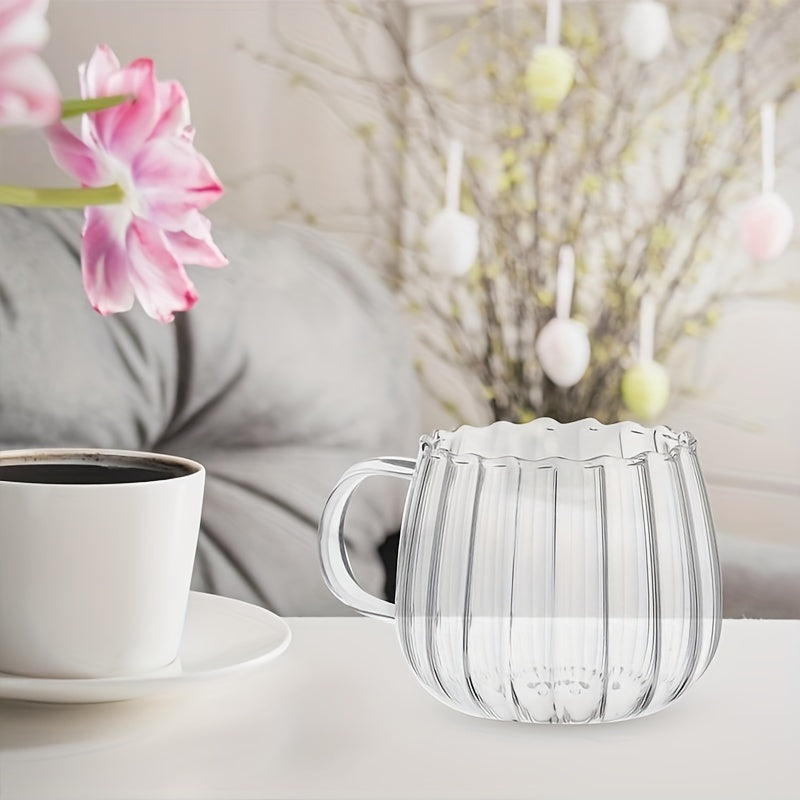 Conjunto de Canecas de Vidro YUHAN Formato Abóbora