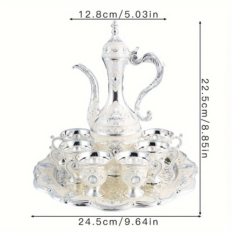 Conjunto de Jarra Retrô Luxuoso Estilo Turco-Europeu