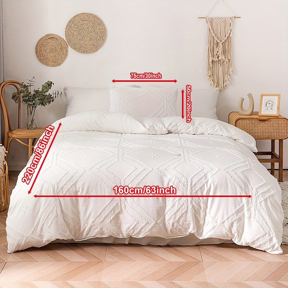 Jogo de Cama Boho Tufted