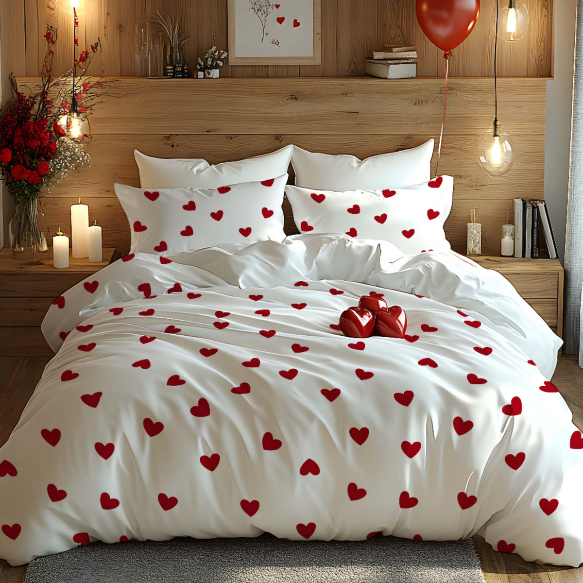 Jogo de Cama Amor Puro