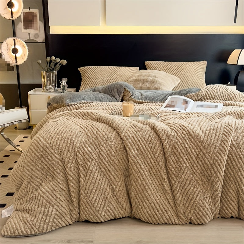 Edredom Plush Minimalista Taffetá
