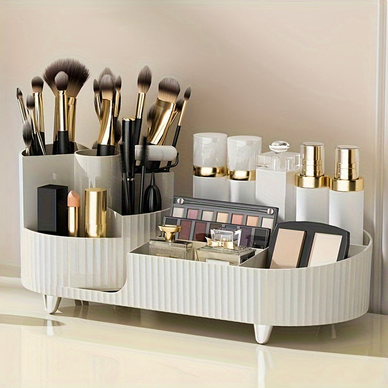 Organizador de Maquiagem Giratório Design Dobrável