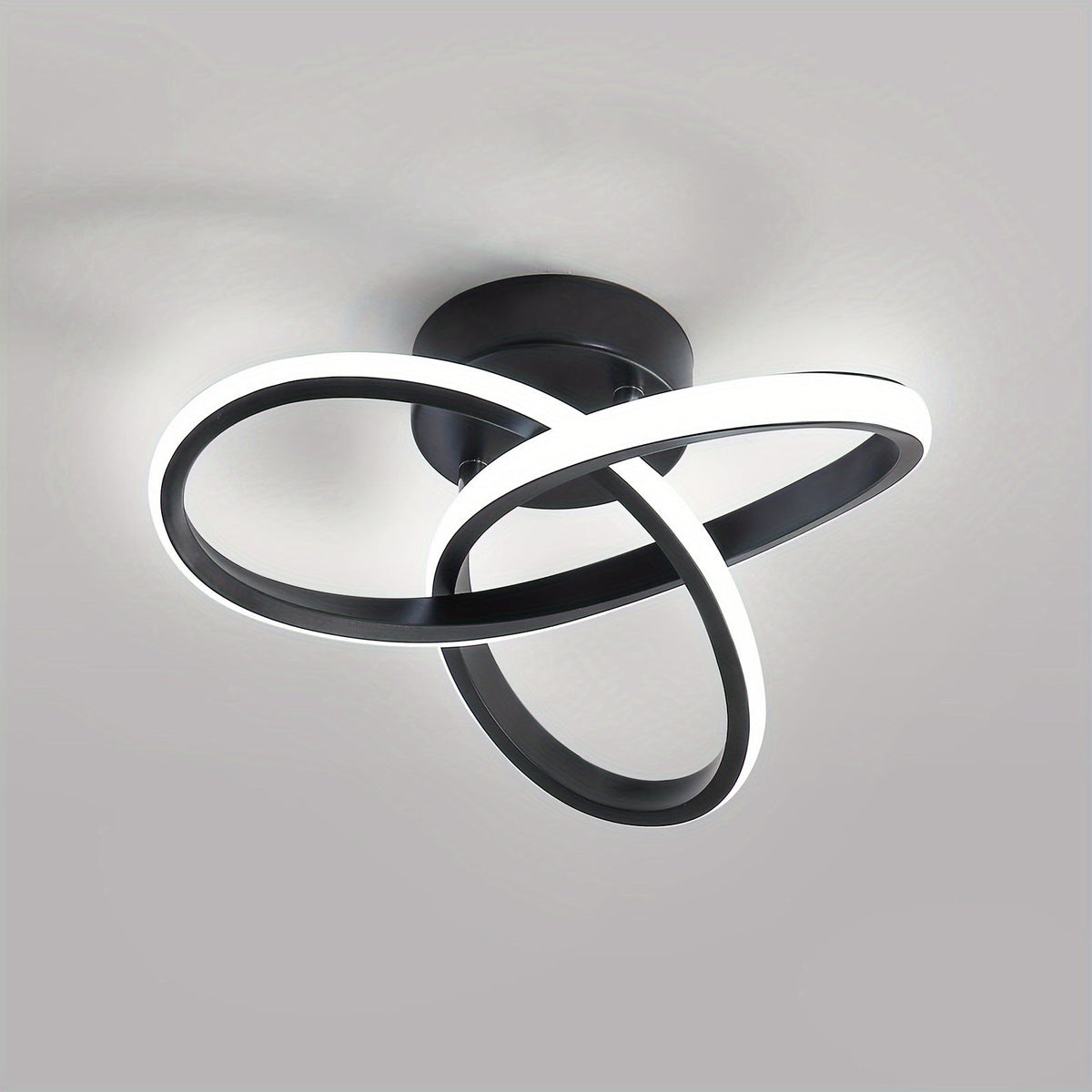 Luminária de Teto LED Regulável Design Moderno com Controle de Temperatura