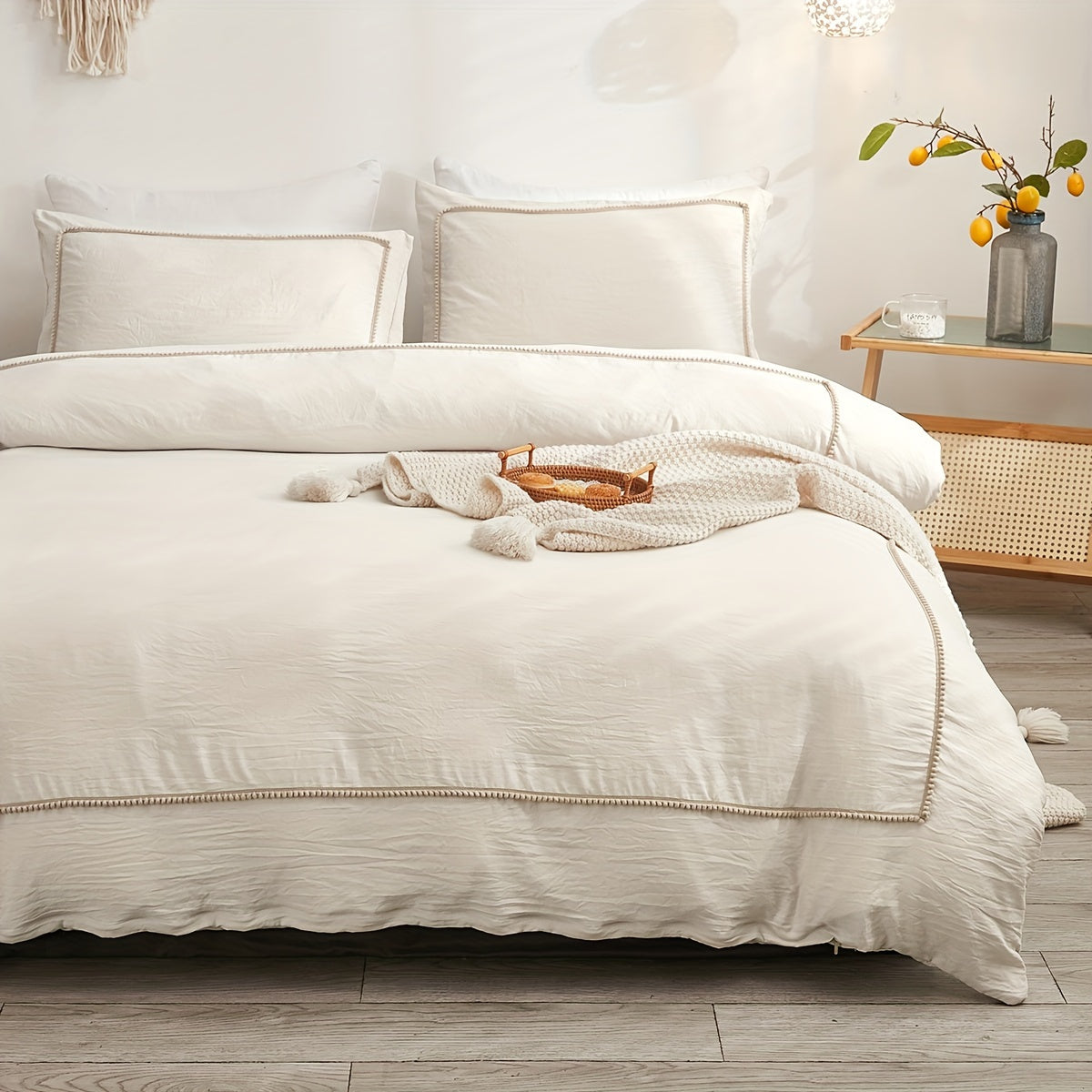 Jogo de Cama Boho Elegante 3 Peças
