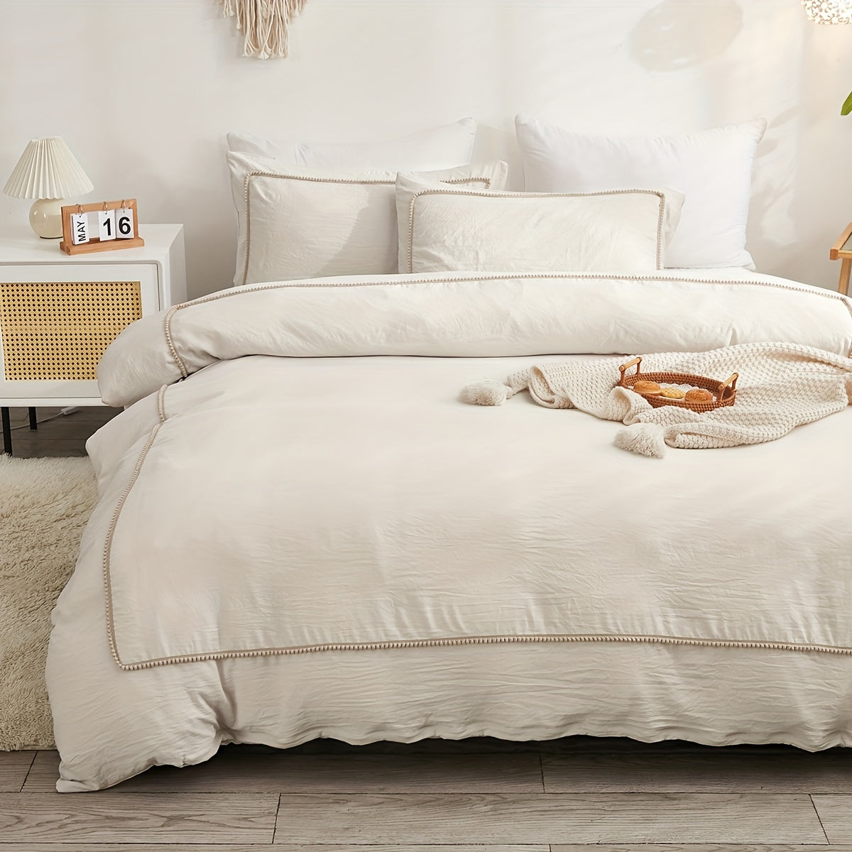 Jogo de Cama Boho Elegante 3 Peças