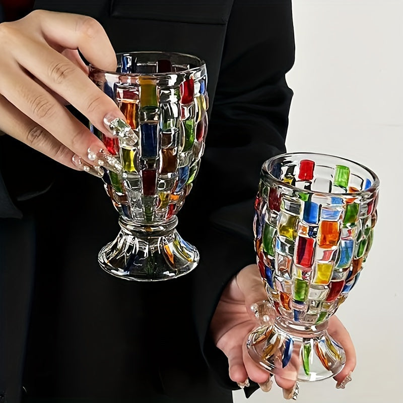 Taça de Vidro Vintage para Vinho, Champagne e Coquetéis