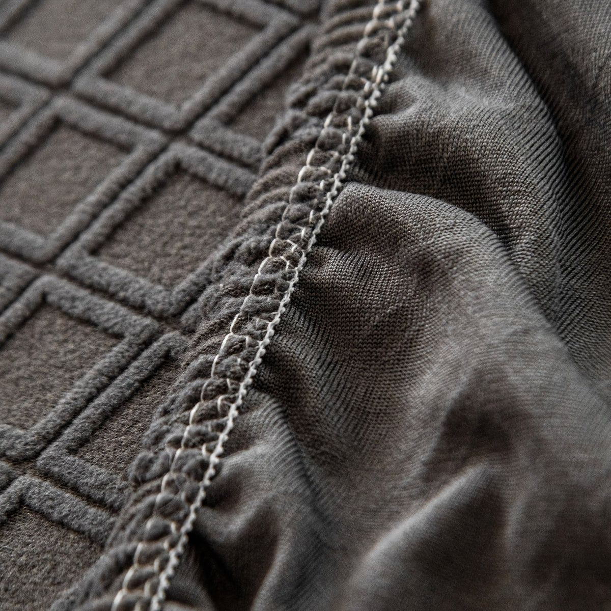 Capa de Sofá em Jacquard Polar Fleece