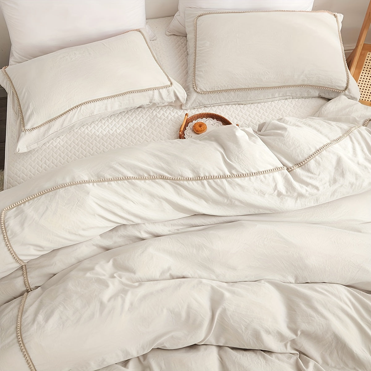 Jogo de Cama Boho Elegante 3 Peças