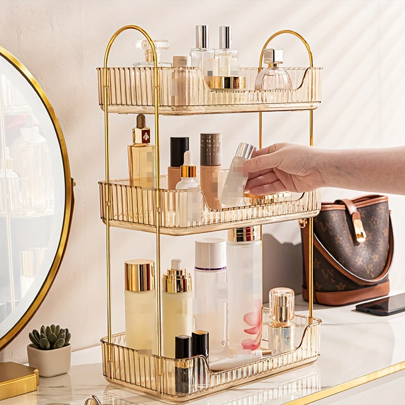 Luxurious Nordic Multi-Level Bathroom Organizer