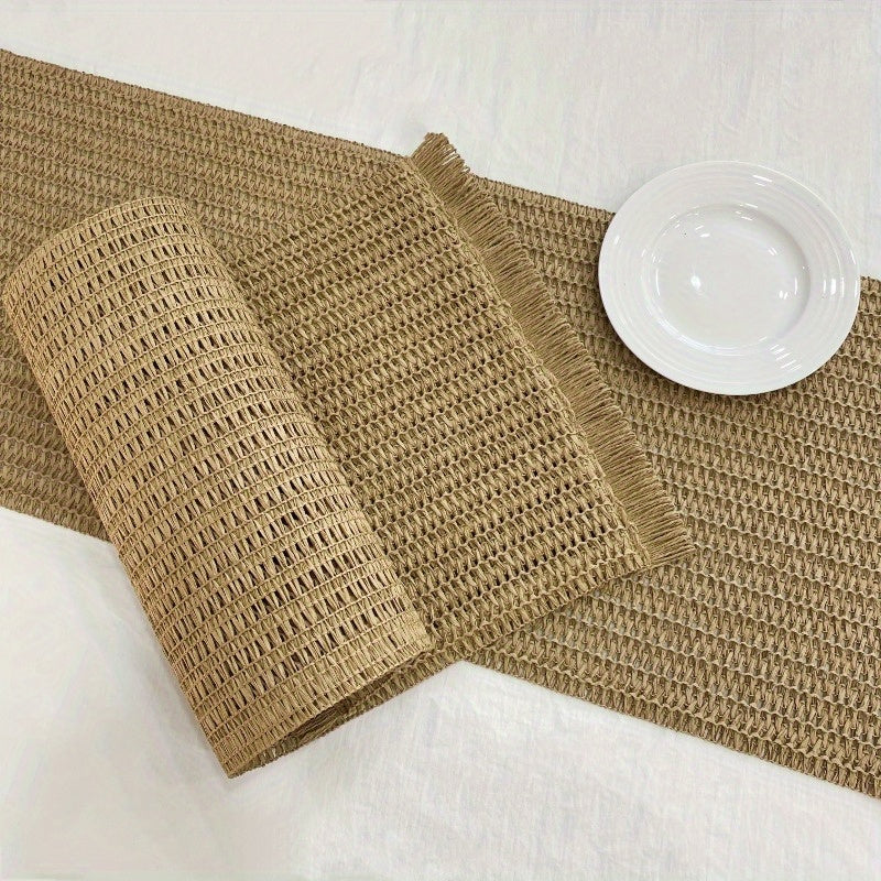 Caminho de Mesa Boho Vintage Artesanal