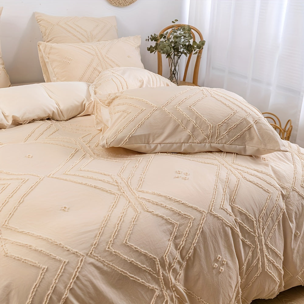 Jogo de Cama Boho Tufted