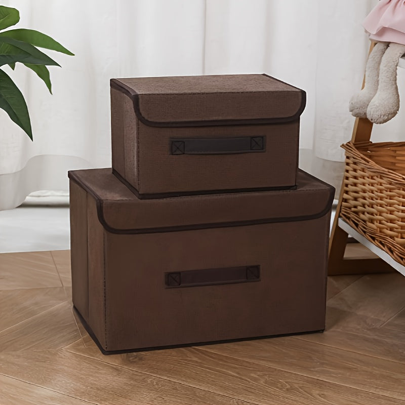Kit Organizador Inteligente em Tecido com Tampa