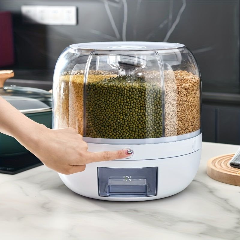 Rotating Grain Storage Dispenser