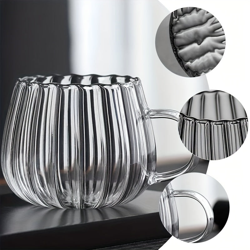 Conjunto de Canecas de Vidro YUHAN Formato Abóbora