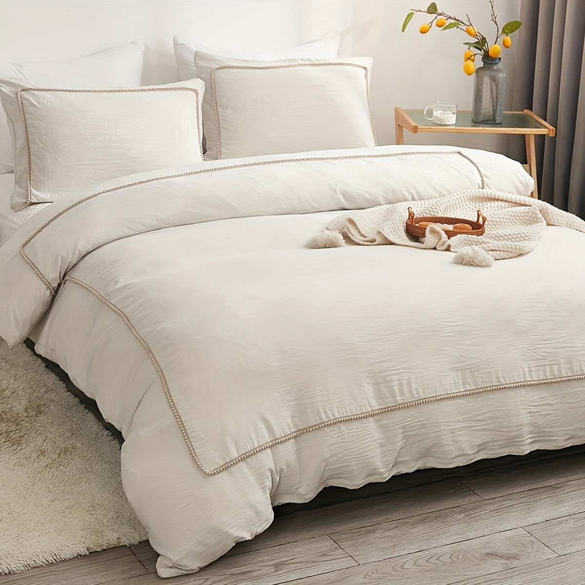 Jogo de Cama Boho Elegante 3 Peças