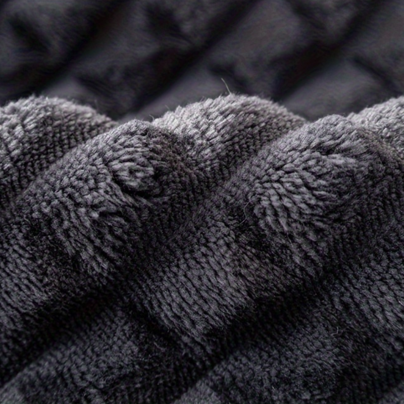 Capa de Sofá Xadrez Plush Extra Macia
