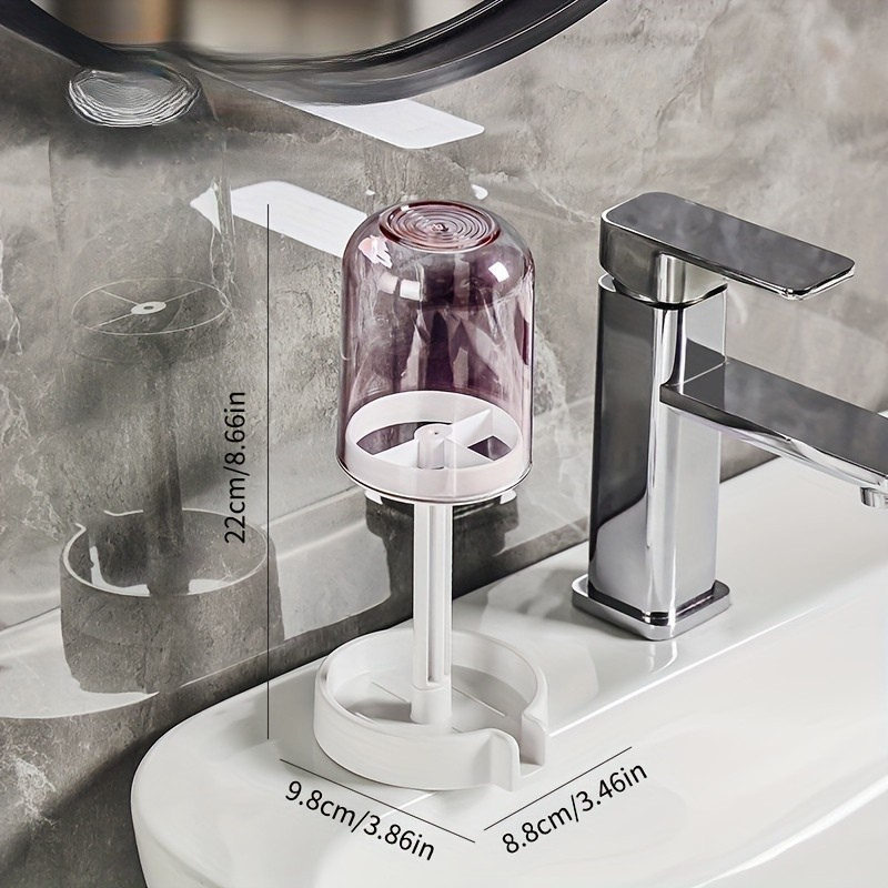 Multifunctional Toothbrush and Toothpaste Holder with Drainage