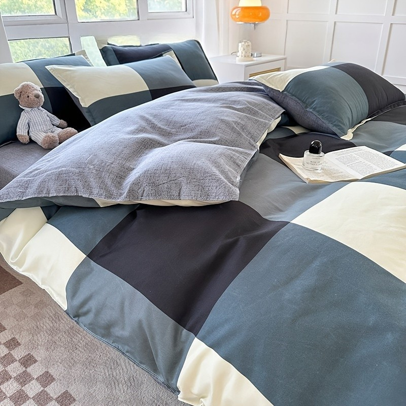Jogo de Cama Xadrez Space