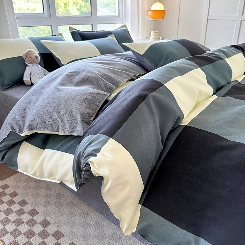 Jogo de Cama Xadrez Space
