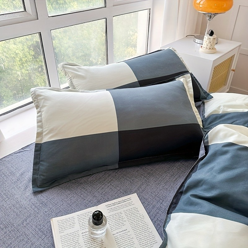 Jogo de Cama Xadrez Space