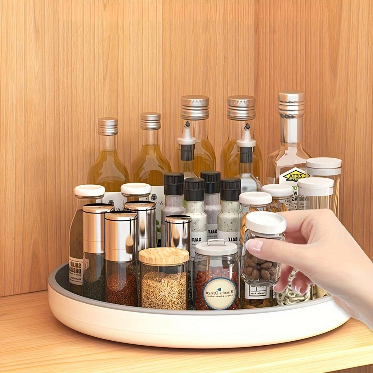 360° Rotating Multifunctional Spice Rack