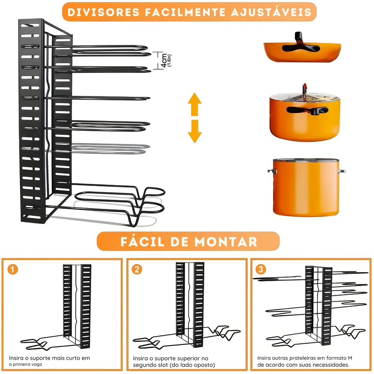 8-Tier Pot Organizer