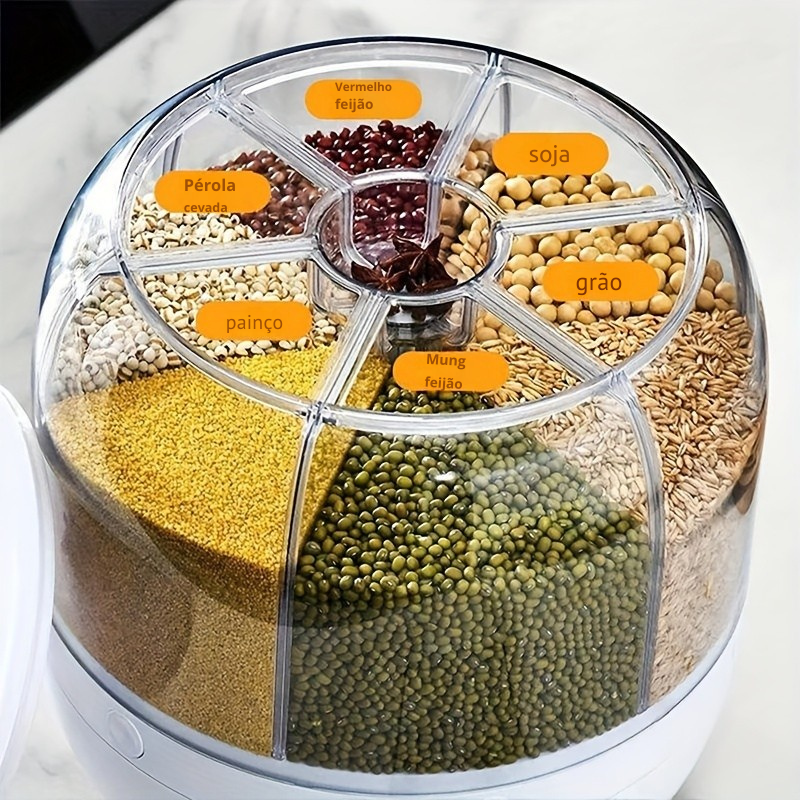 Rotating Grain Storage Dispenser